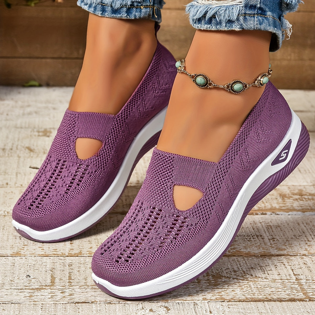 Orthopädische Slip-On-Schuhe für Damen