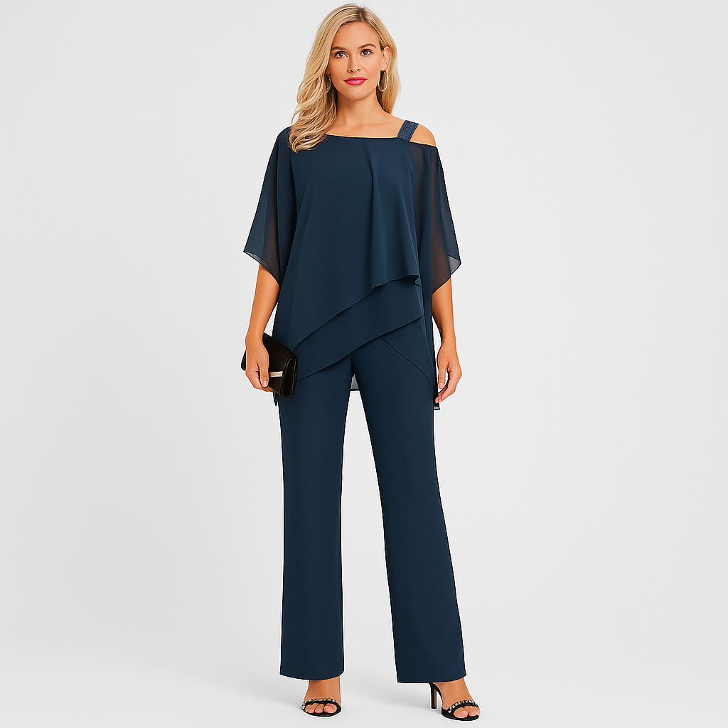 Glamour Garten™ | Damen Zweiteiler Eleganter Jumpsuit