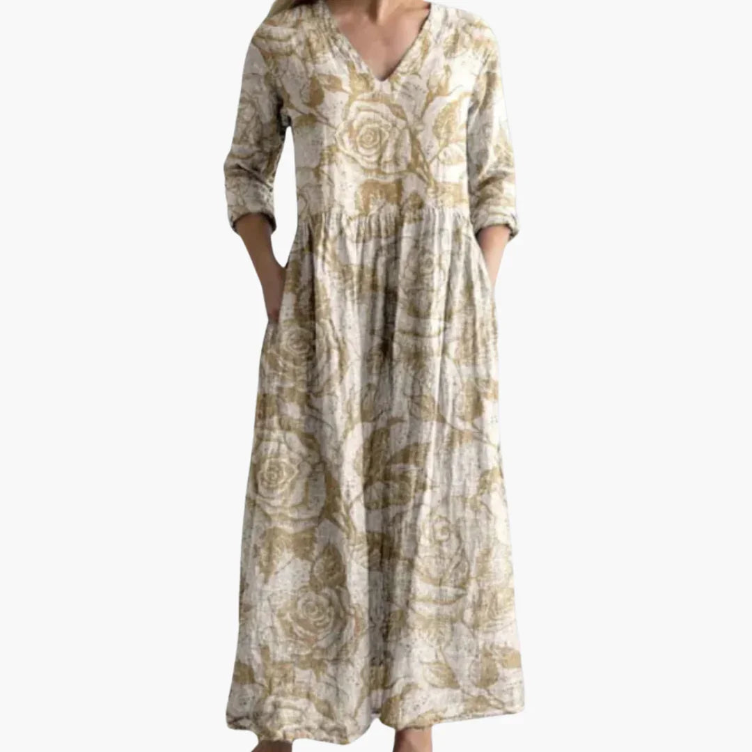 Glamour Garten™ | Amara | Luftiges Boho Maxikleidja