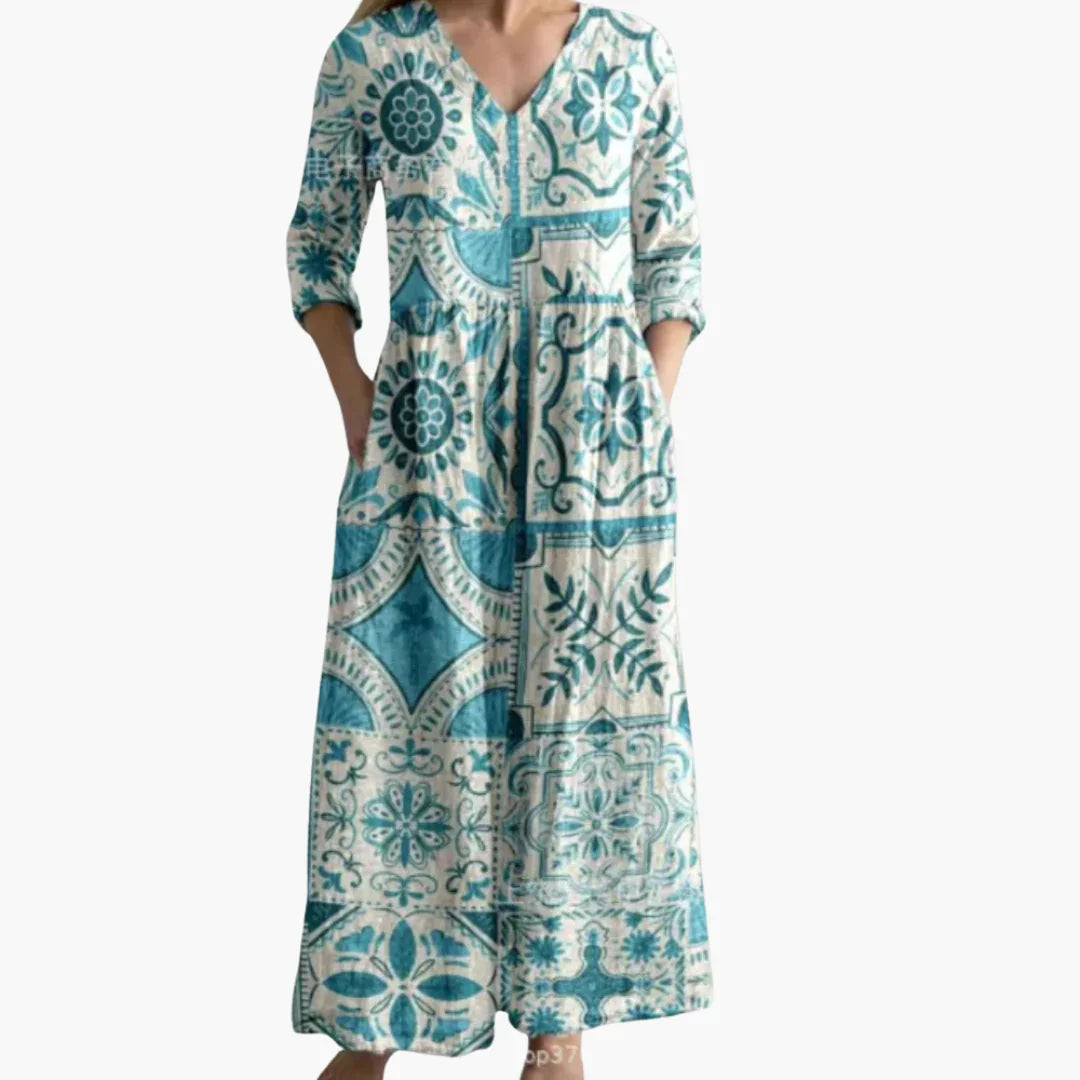 Glamour Garten™ | Maxi Kleid Boho Stil für Damen