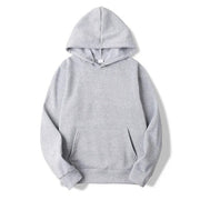 Glamour Garten | Unifarbener Kapuzenpullover Aus Baumwolle Für Frauen