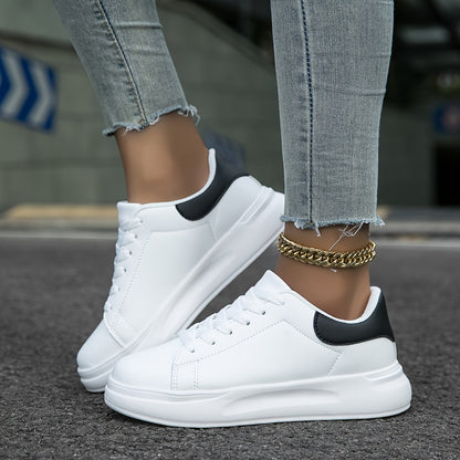 Orthopädische weiße Sneakers für Damen