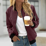 Glamour Garten - Trendy Bomberjack für Frauen