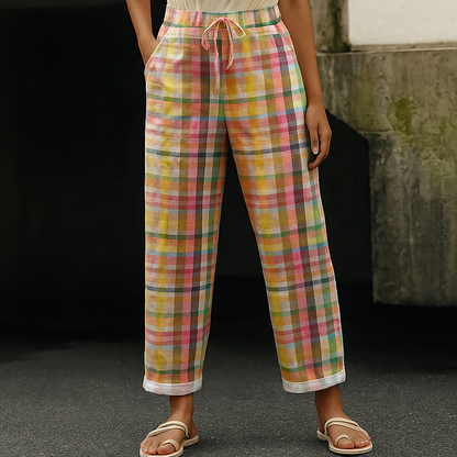 Glamour Garten™ | Damen Vintage Karohose