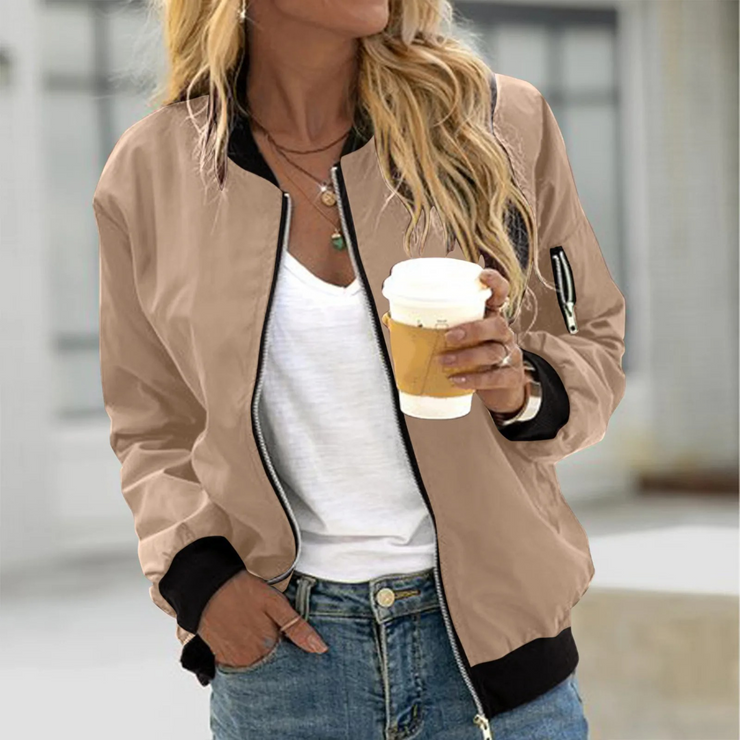 Glamour Garten - Trendy Bomberjack für Frauen
