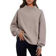 Glamour Garten | Sweatshirt Locker Sitzender Damenpullover