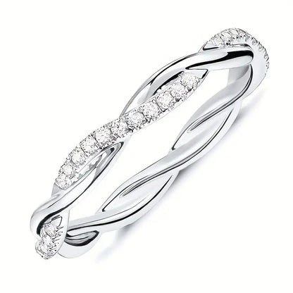 Glamour Garten™ | Geflochtener gedrehter Ring