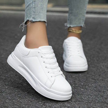 Orthopädische weiße Sneakers für Damen