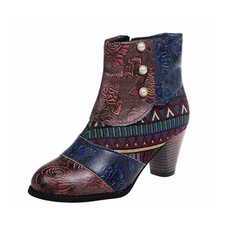 Glamour Garten - Wasserdichte Retro Stiefel Mit Stil