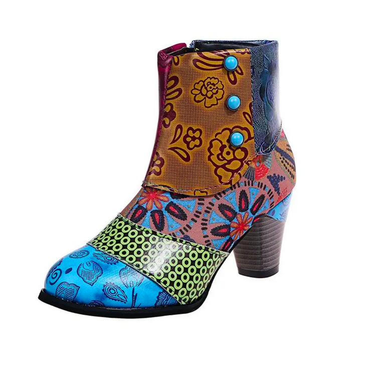 Glamour Garten - Wasserdichte Retro Stiefel Mit Stil