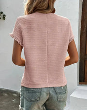 Glamour Garten | Stilvolles Sommer-T-Shirt Perfekt für Warme Tage