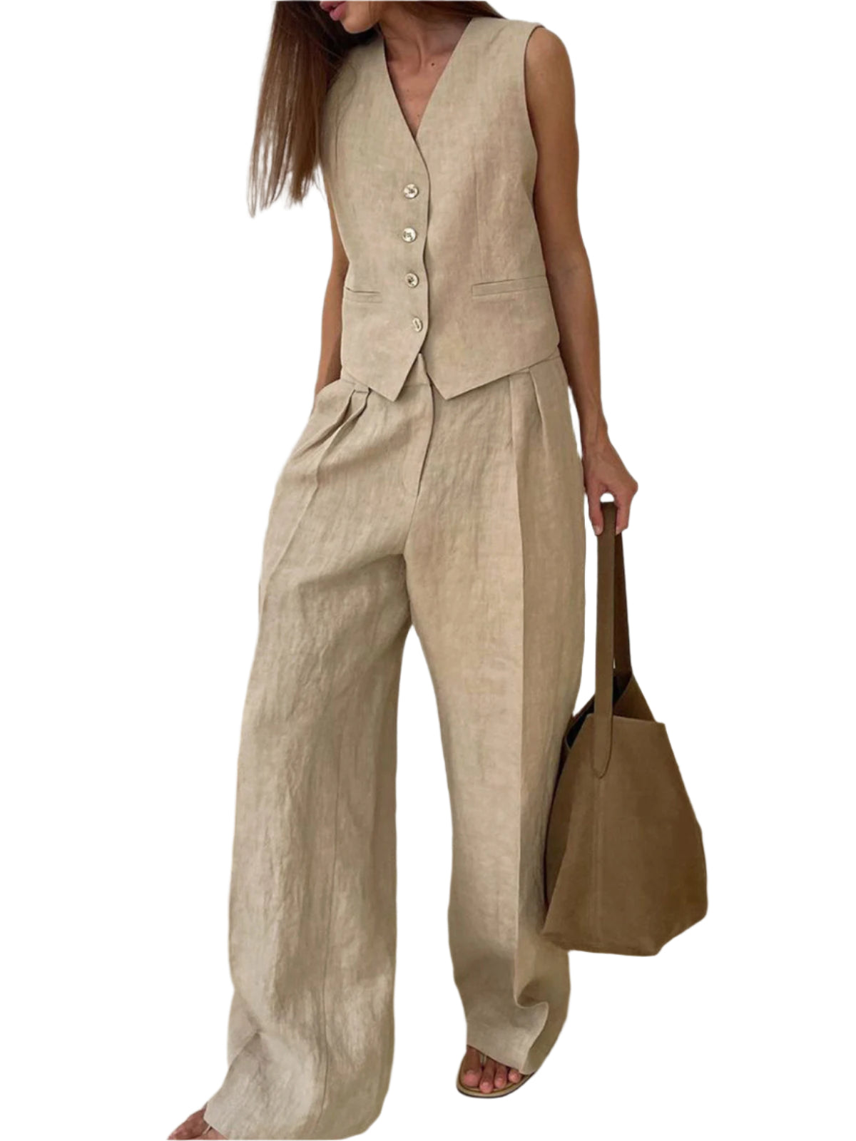 Glamour Garten™ | Alina Sommer Chic Zweiteiliges Set