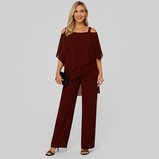 Glamour Garten™ | Damen Zweiteiler Eleganter Jumpsuit
