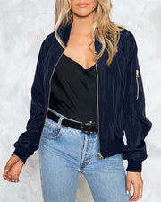 Glamour Garten | Klassische Bomberjacke Für Frauen