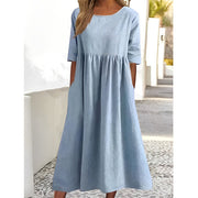 Bequemes Sommerkleid für Damen