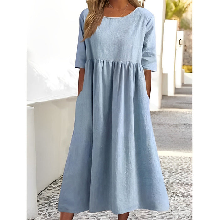 Bequemes Sommerkleid für Damen