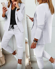 Glamour Garten | Elegante Zweiteilige Blazer Set