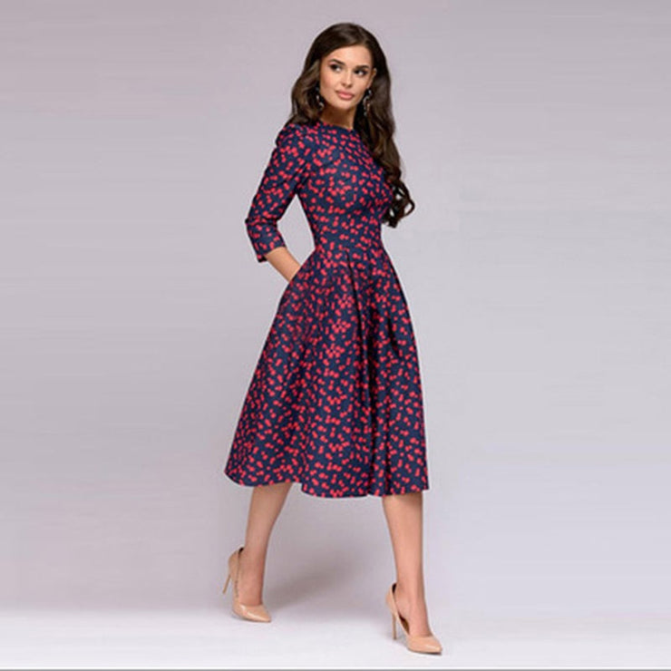 Trendiges Festkleid