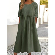Bequemes Sommerkleid für Damen