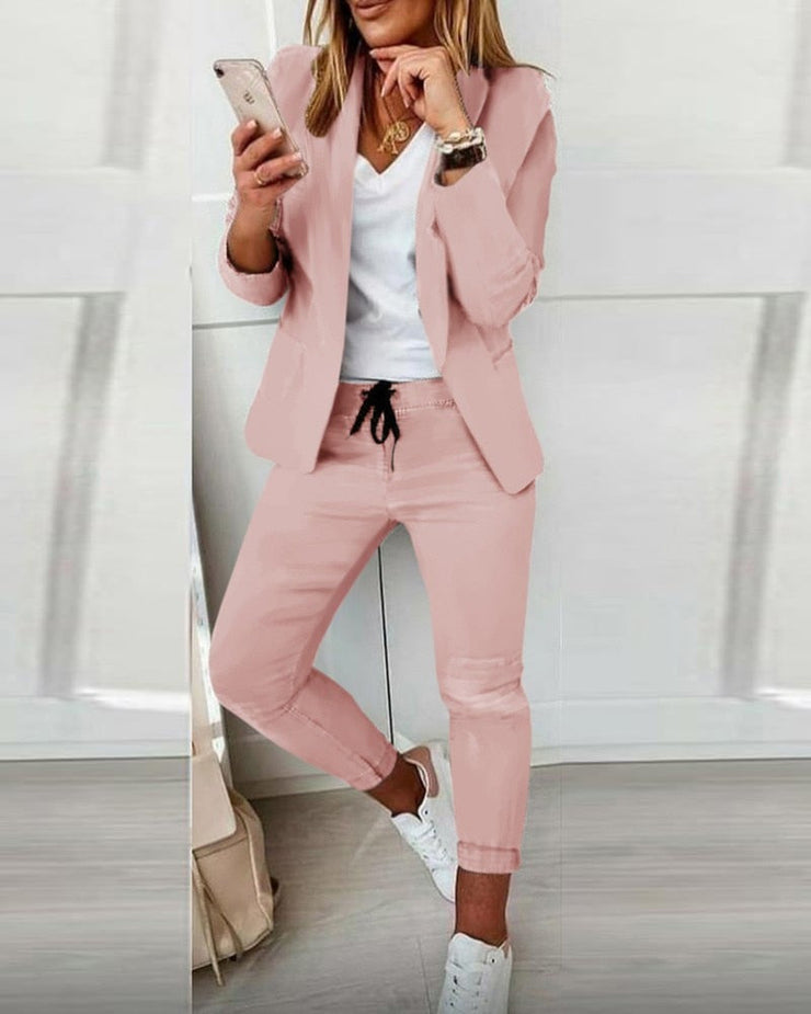 Glamour Garten | Elegante Zweiteilige Blazer Set