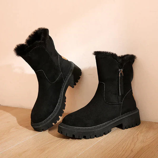 Glamour Garten™ | ISOLDE Thermische Winterstiefel mit Reißverschluss