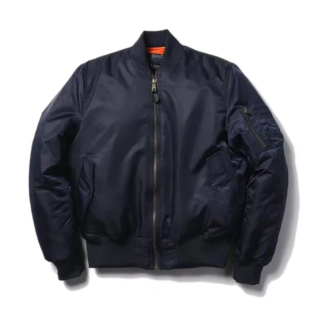 Glamour Garten Hochwertige Unisex Bomberjacke mit Reißverschluß