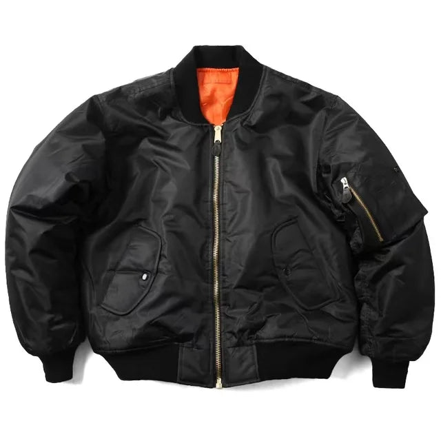 Glamour Garten Hochwertige Unisex Bomberjacke mit Reißverschluß