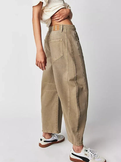 Glamour Garten™ | Damen Lässige Leichte Jeans mit niedrigem Bund