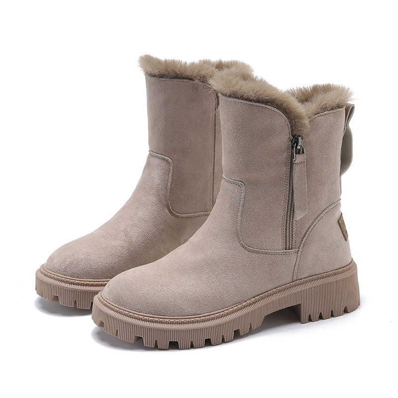 Glamour Garten™ | ISOLDE Thermische Winterstiefel mit Reißverschluss