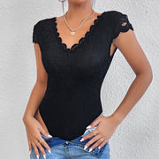 Heidi-Mode | Sexy Bodycon Body mit Spitze