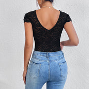 Heidi-Mode | Sexy Bodycon Body mit Spitze