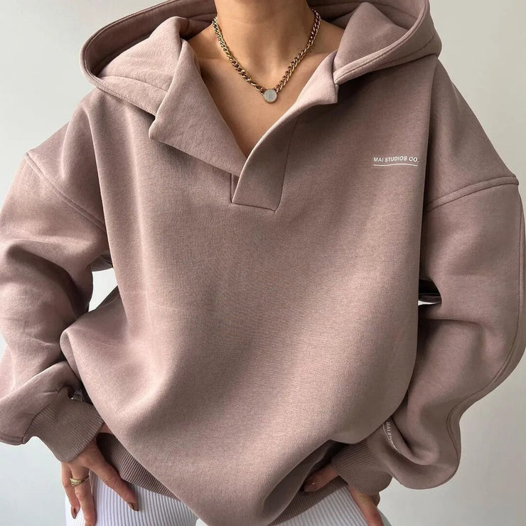 Glamour Garten | Modern V-Hals Hoodie