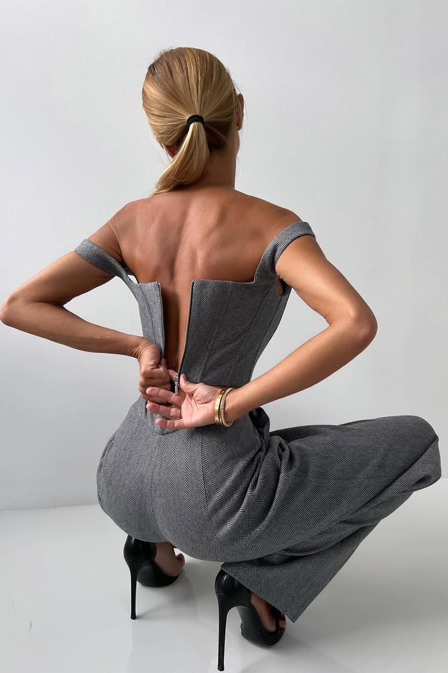 Dolce™ - Dreiteiliges Set mit doppelreihigem Blazer