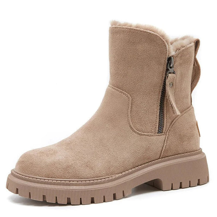 Glamour Garten | Faux-Shearling-Stiefel
