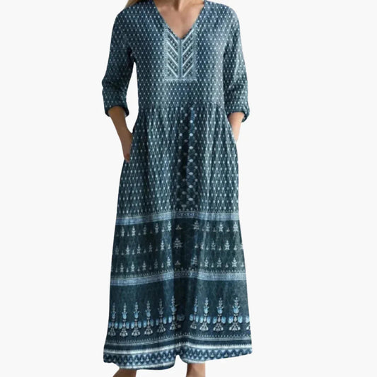 Glamour Garten™ | Maxi-Boho-Kleid für Damen