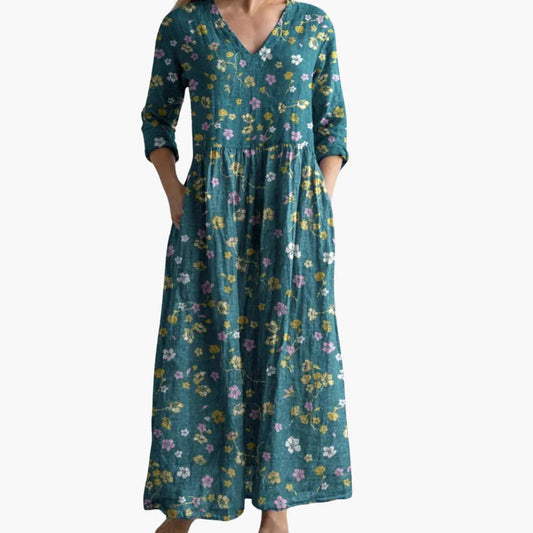 Glamour Garten™ | Festliches Boho Maxikleid für Damen
