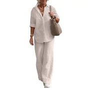 Glamour Garten | Elegantes Leinen-Set