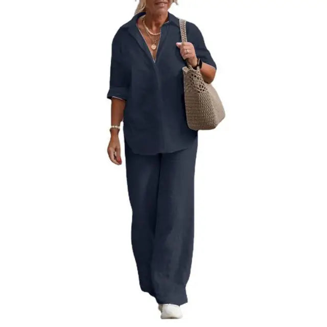 Glamour Garten | Elegantes Leinen-Set
