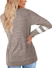 Glamour Garten | Locker Sitzendes Langarmhemd