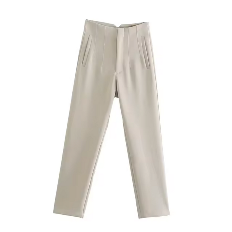 Glamour Garten | Elegante Hochtaillierte Hose