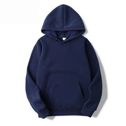 Glamour Garten | Unifarbener Kapuzenpullover Aus Baumwolle Für Frauen