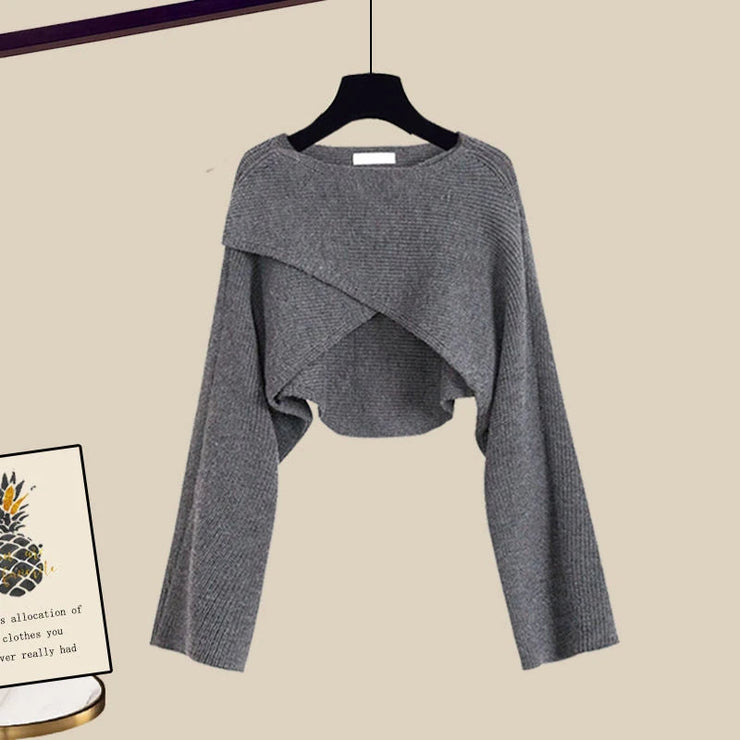 Glamour Garten | Bequemes, weiches dreiteiliges Set mit langen Ärmeln