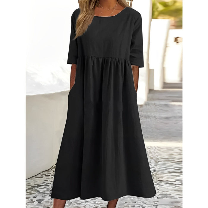 Bequemes Sommerkleid für Damen