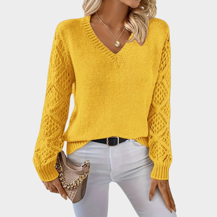 Glamour Garten | Klassisches Stricktop