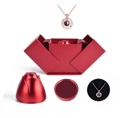 Glamour Garten™ Ich liebe dich Halskette in 100 Sprachen