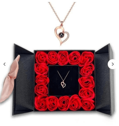 Glamour Garten™ Ich liebe dich Halskette in 100 Sprachen