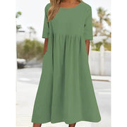 Bequemes Sommerkleid für Damen