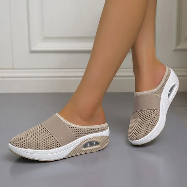 Glamour Garten - Orthopädische Sandalen Keilabsätze