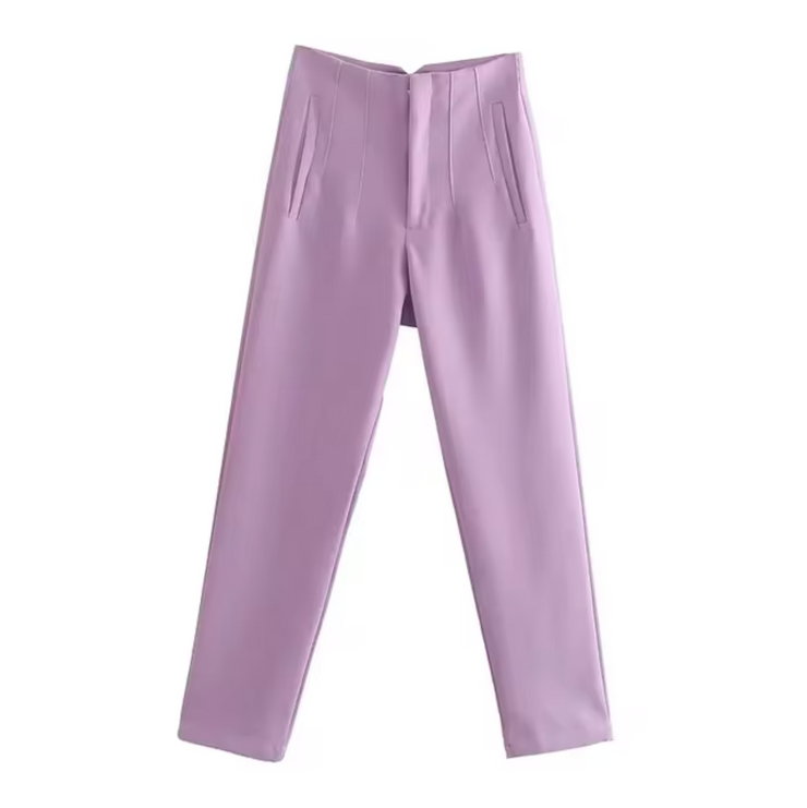 Glamour Garten | Elegante Hochtaillierte Hose