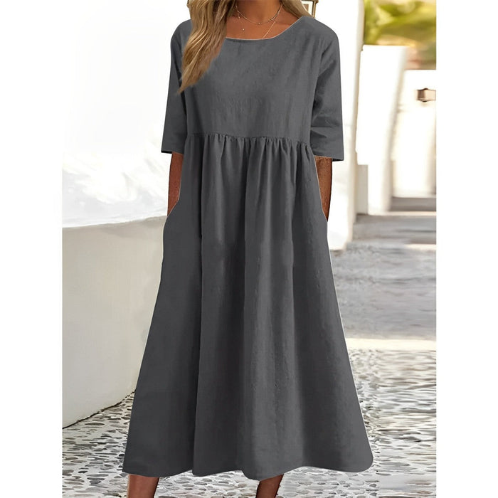 Bequemes Sommerkleid für Damen